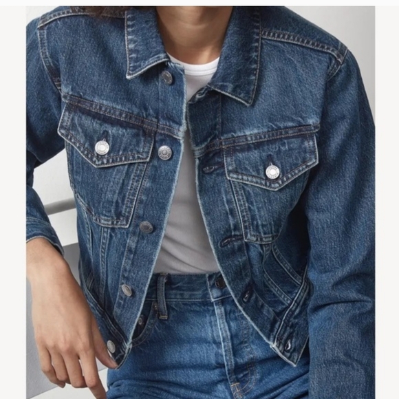 Everlane The Shrunken Denim Jacket - Picture 3 of 8